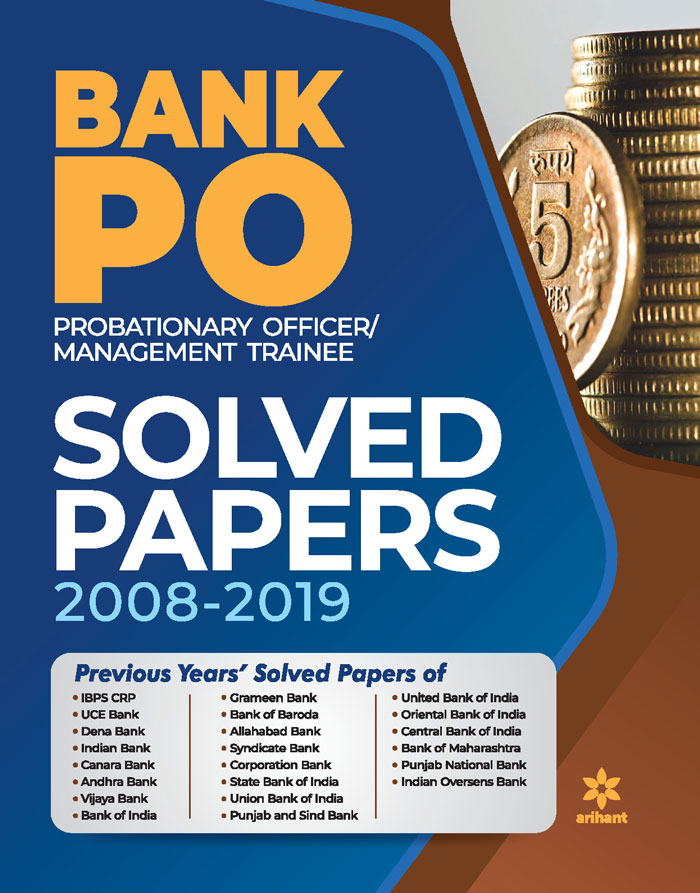 Solved Papers Bank PO 2020