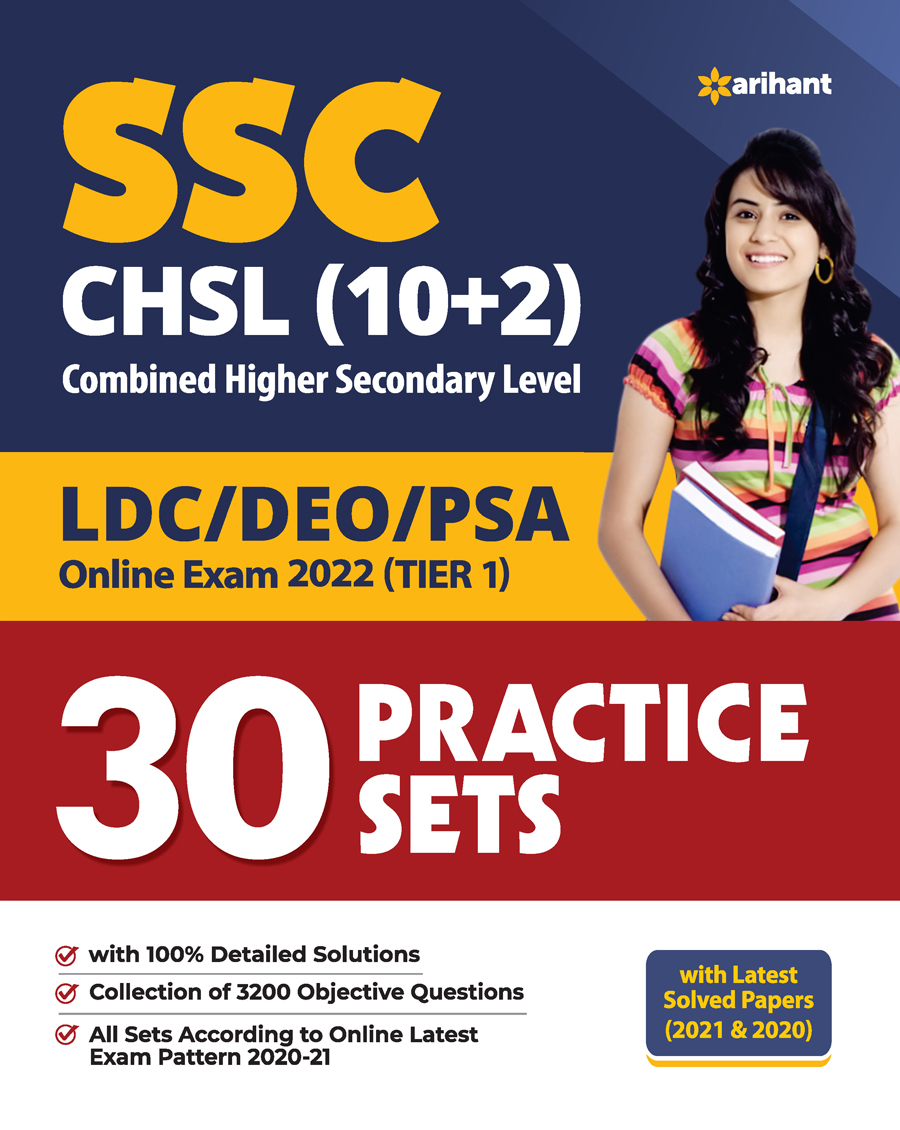 SSC CHSL (10+2) Tier I Practice Workbook 2021