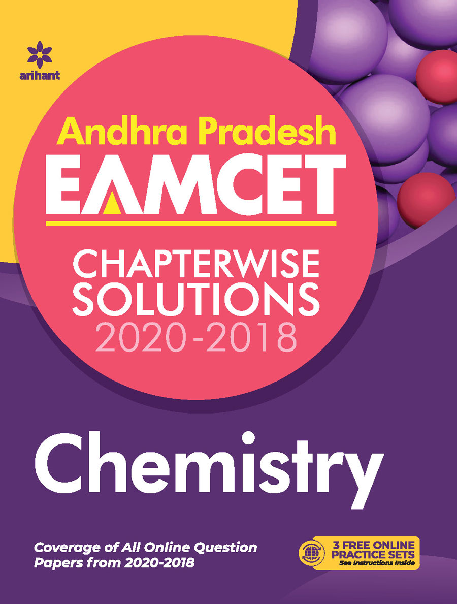 Andhra Pradesh EAMCET Chapterwise Solutions 2020-2018 Chemistry for 2021 Exam