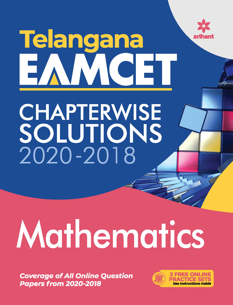 Telangana EAMCET Chapterwise Solutions 2020-2018 Mathematics for 2021 Exam