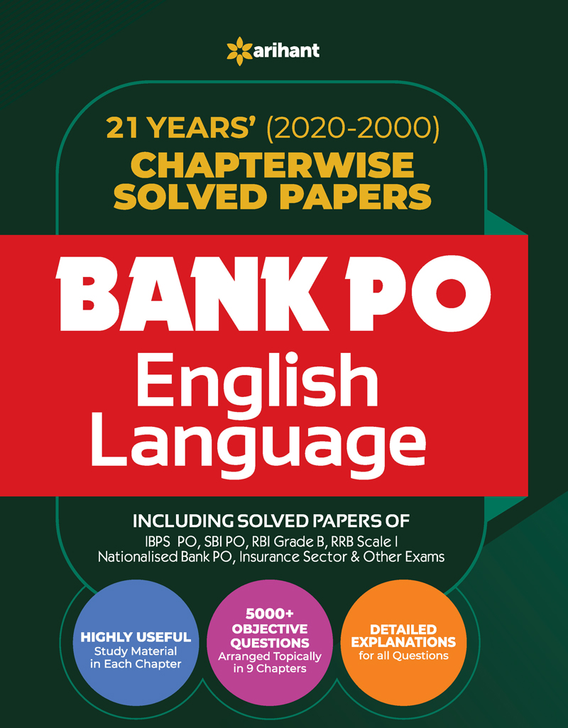 Bank PO Solved Papers English Language