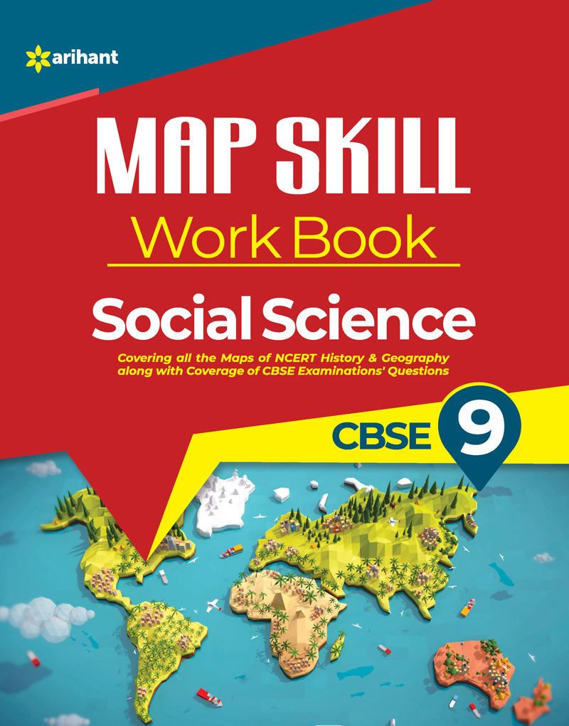Map Skill Workbook Social Science Class 9