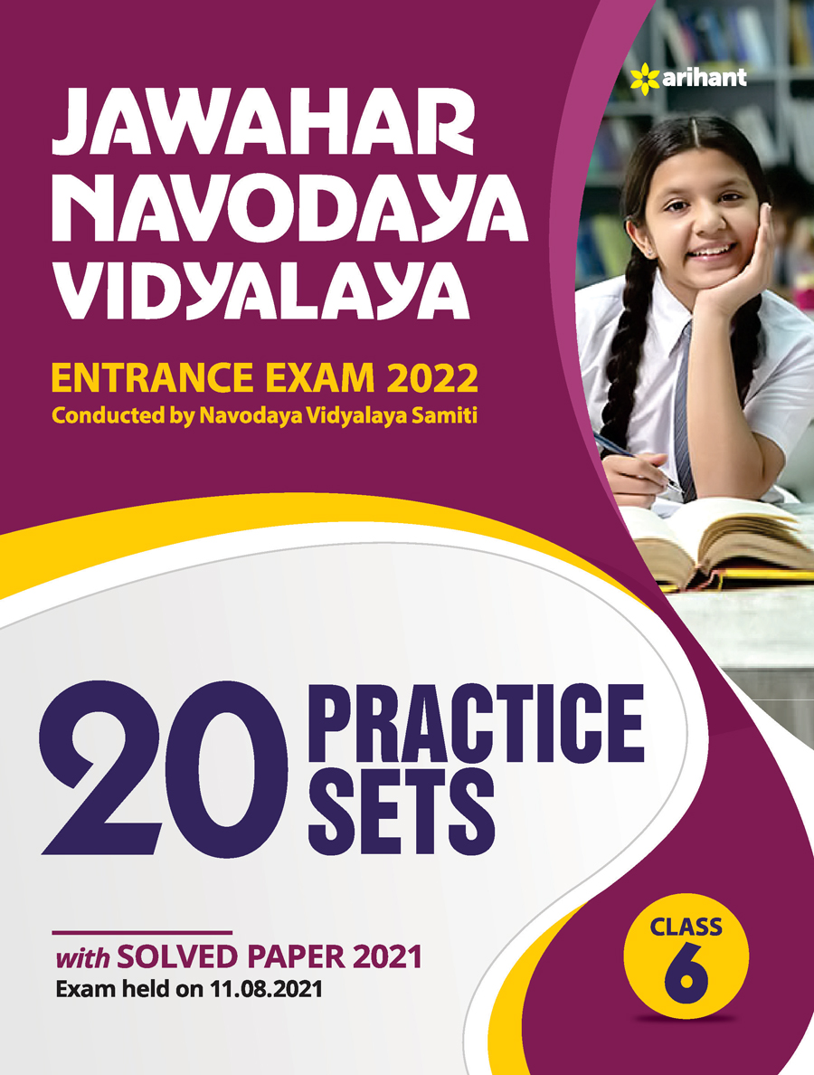 20 Practice Sets Jawahar Navodaya Vidyalaya 2022 Class 6