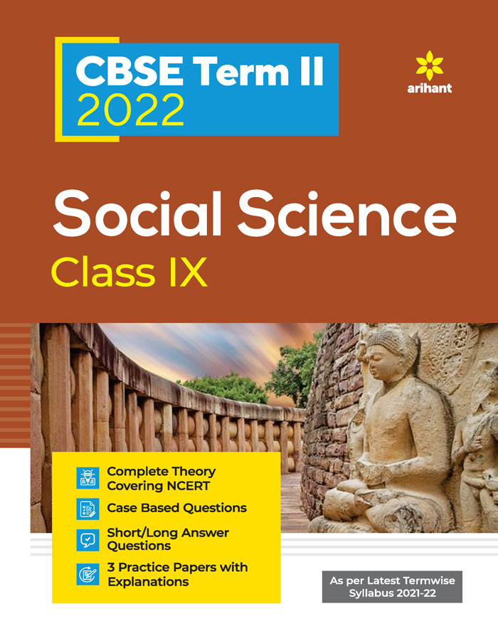 CBSE Social Science Term 2 Class 9 for 2022 Exam (Cover Theory and MCQs)