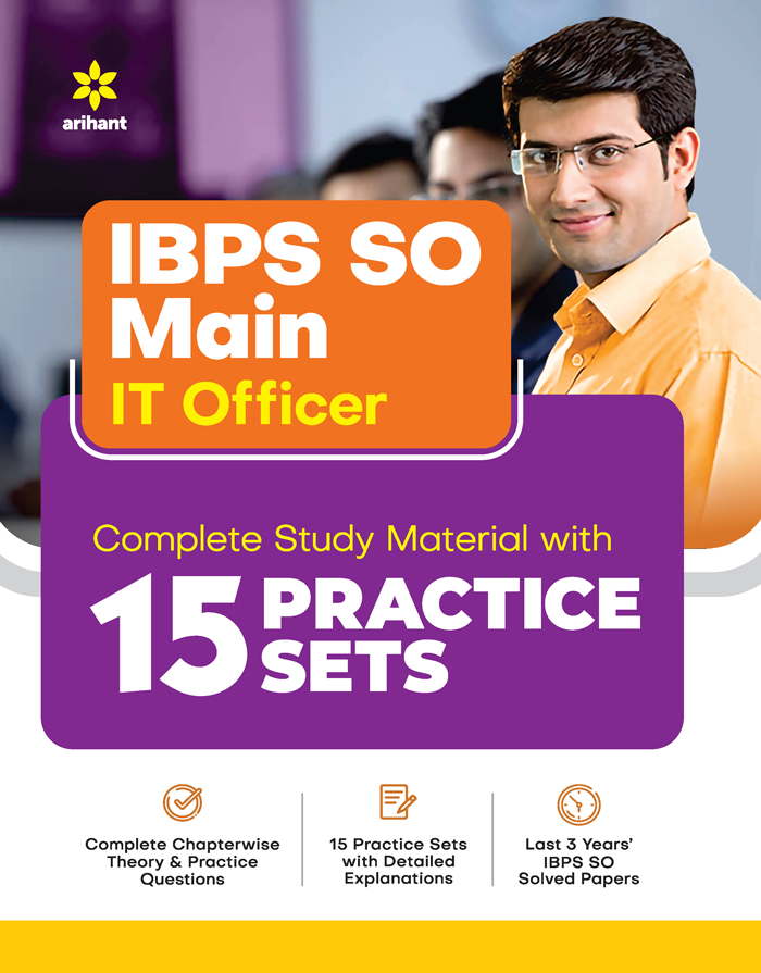 IBPS SO Main IT Officer 15 Practice Sets (Complete study material) 2021