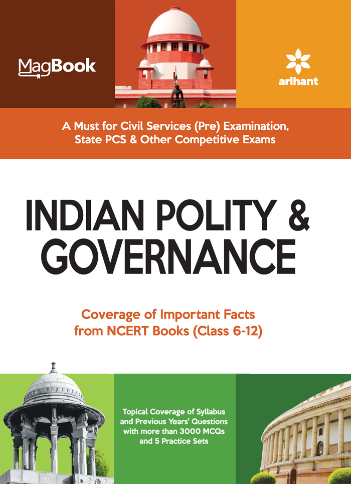 Magbook Indian Polity & Governance for Civil services prelims/state PCS & other Competitive Exam 2022