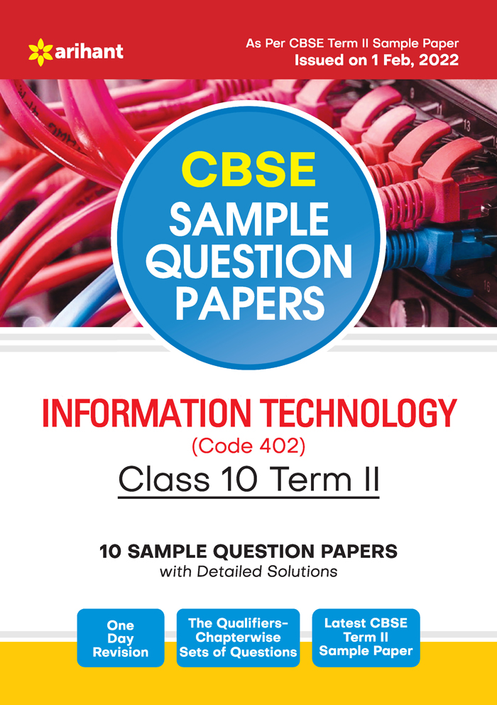 CBSE Sample Question Papers Information Technology Class 10 Term II