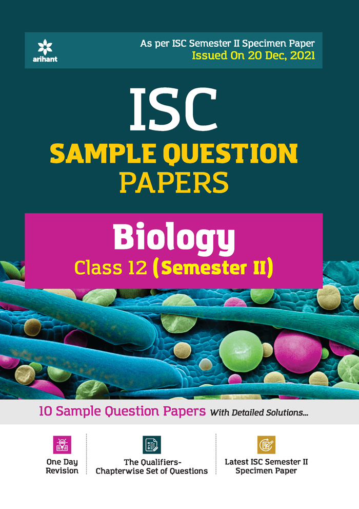  ISC Sample Question Papers Biology Class 12 (Semester II) 