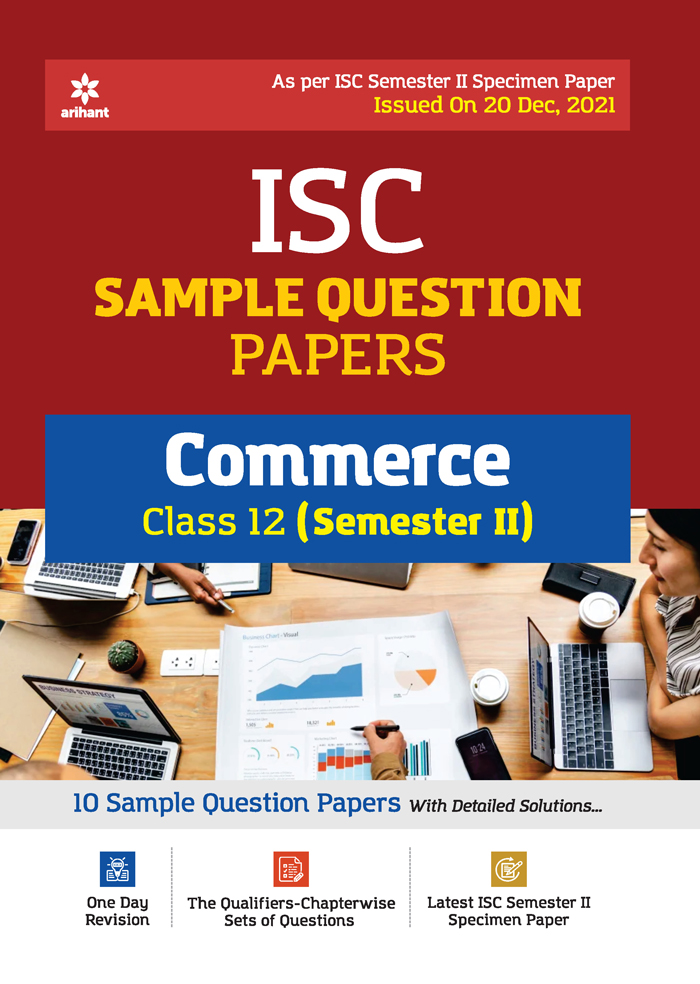  ISC Sample Question Papers Commerce Class 12 (Semester II) 