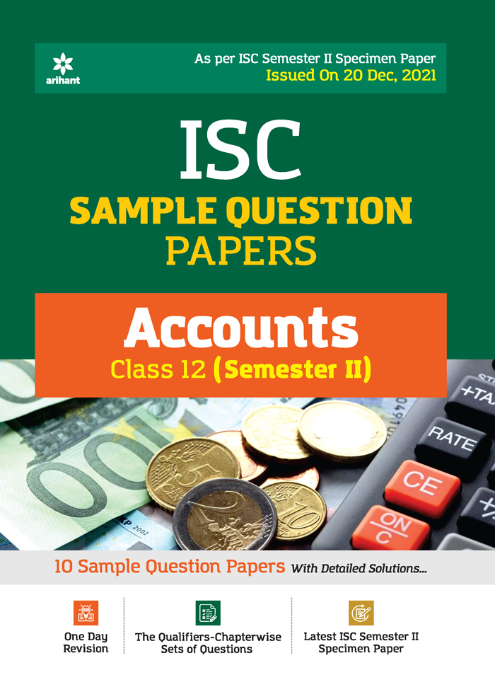  ISC Sample Question Papers Accounts Class 12 (Semester II) 