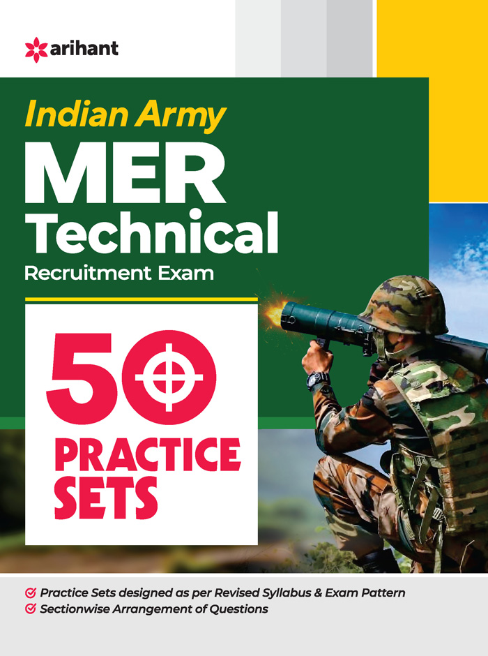 Indian Army MER Technical Recruitment Exam 50 Practice Sets