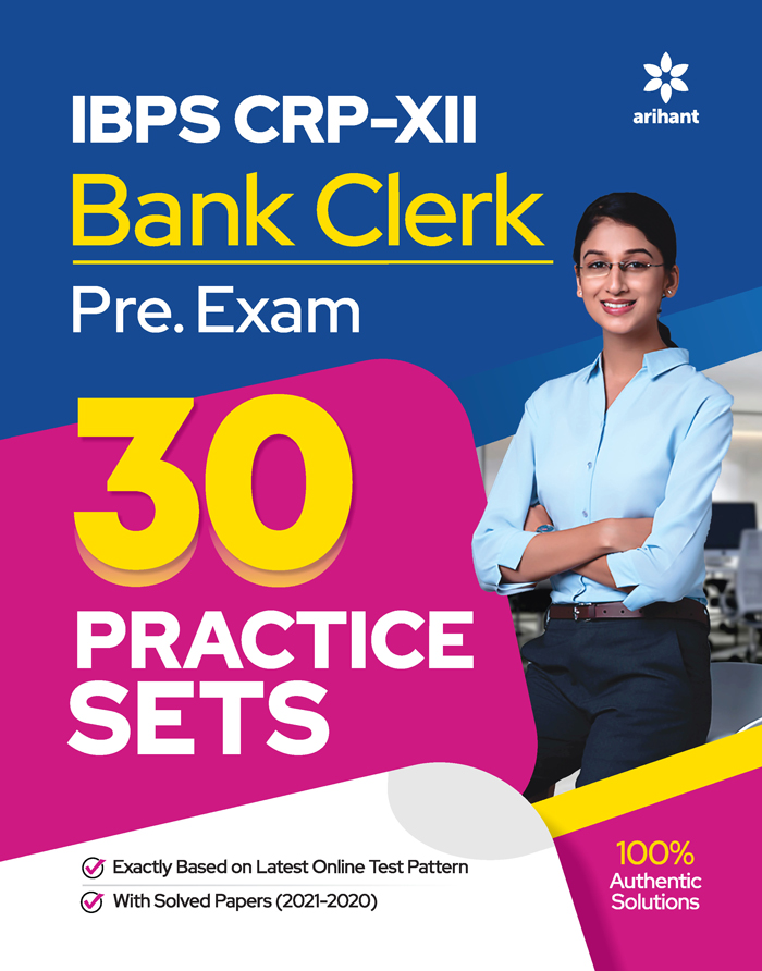 IBPS  Bank Clerk Pre Exam 30 Practice Sets 
