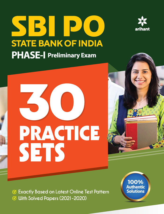  SBI PO Phase-I Preliminary Exam 30 Practice Sets  