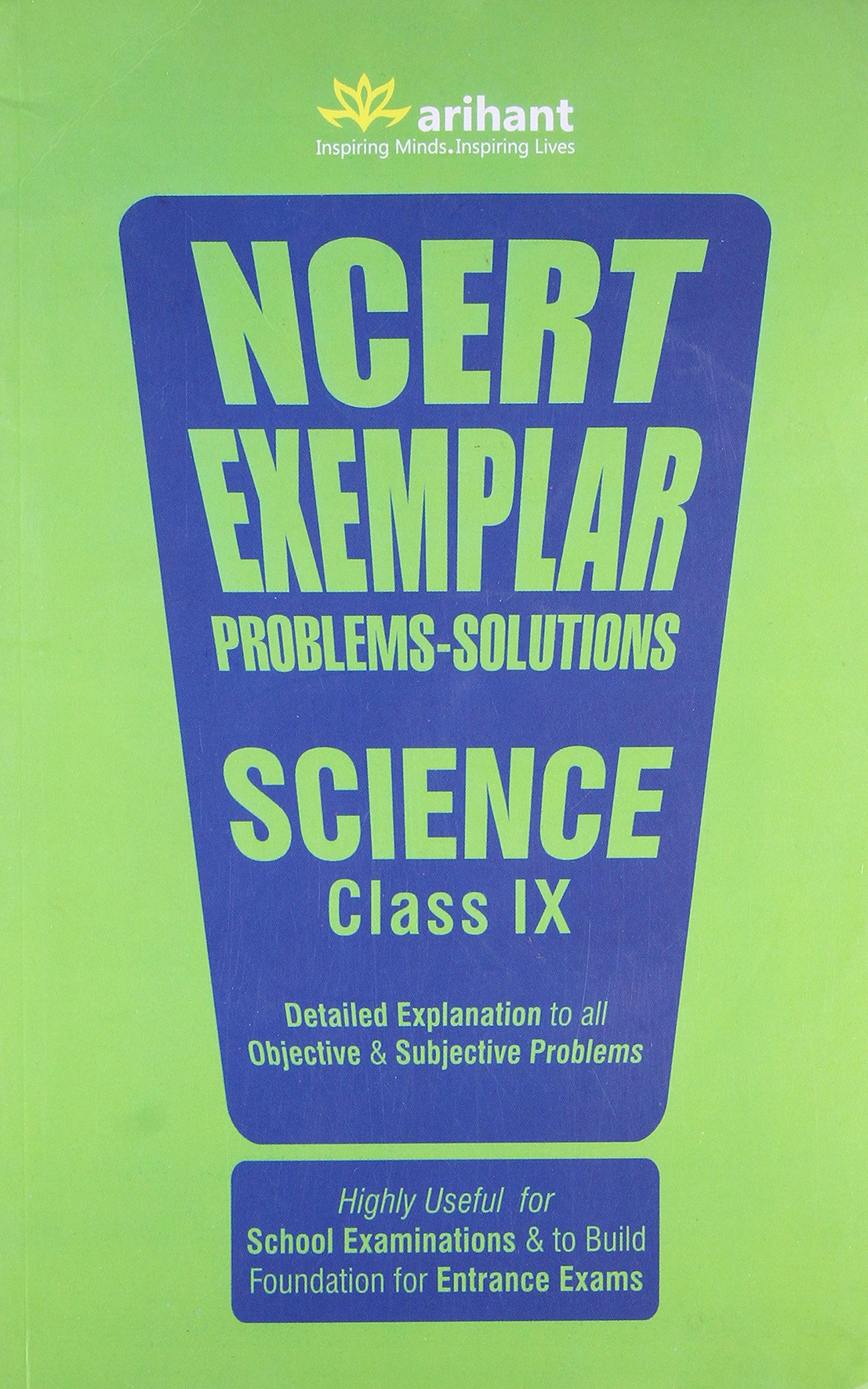 NCERT Exemplar Problems-Solutions SCIENCE class 9th