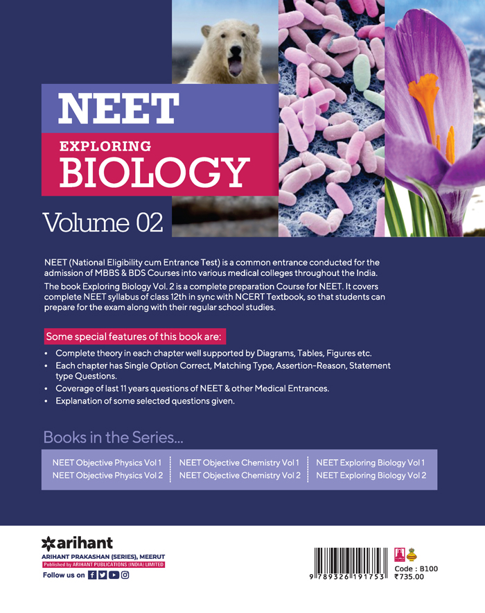 NEET Exploring Biology Volume-2 