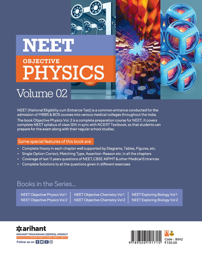 NEET Objective PHYSICS Volume-2 